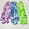 200pcs Hawaiian Necklace Silk Flower Leis for Beach Party Decors